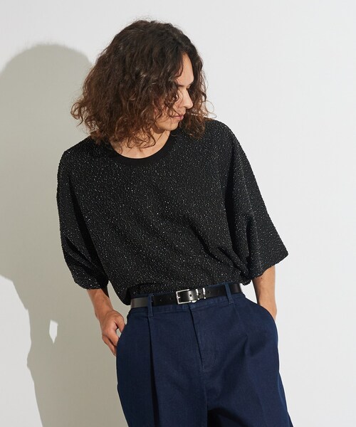 tk.TAKEO KIKUCHI(ティーケータケオキクチ)の「◆シンプルナローレザーベルト(ベルト・メンズ・ブラック/ブラック系/ブラック系1・00)」の18枚目の写真