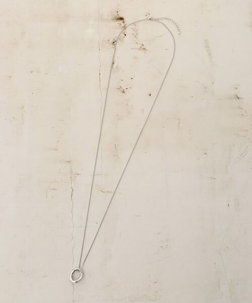 le.coeur blanc（ルクールブラン）の「ニュアンスフープロングネックレス（ネックレス・レディース・シルバー/ゴールド・FREE）」の10枚目の写真