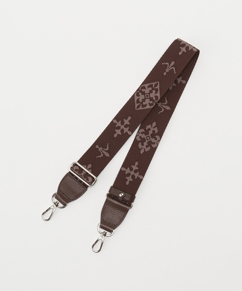 russet（ラシット）の「アレンジショルダーベルト[Monogram](CE-1099)（ベルト・レディース・ベージュ/グレー/ブラック/ブラック系その他2/ベージュ系その他2/ダークブラウン/ブラウン系その他2・FREE）」の5枚目の写真