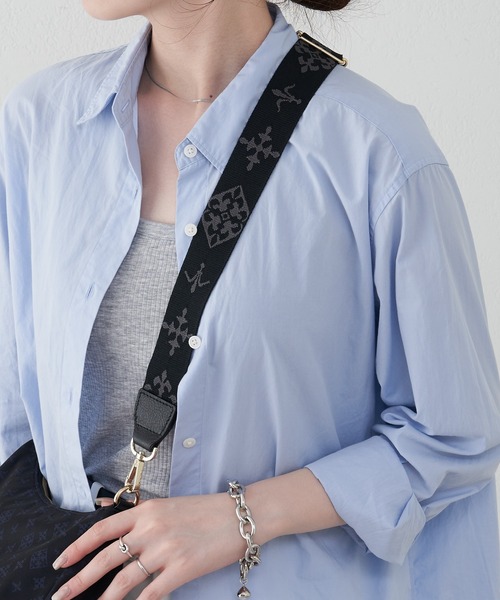 russet（ラシット）の「アレンジショルダーベルト[Monogram](CE-1099)（ベルト・レディース・ベージュ/グレー/ブラック/ブラック系その他2/ベージュ系その他2/ダークブラウン/ブラウン系その他2・FREE）」の18枚目の写真