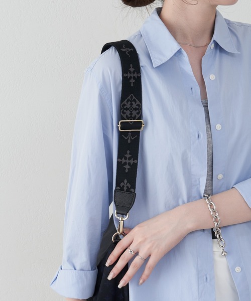 russet（ラシット）の「アレンジショルダーベルト[Monogram](CE-1099)（ベルト・レディース・ベージュ/グレー/ブラック/ブラック系その他2/ベージュ系その他2/ダークブラウン/ブラウン系その他2・FREE）」の14枚目の写真