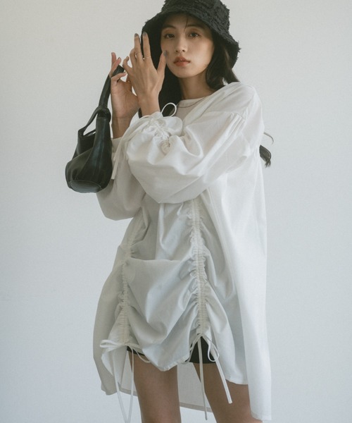 VANNIE U（ヴァニーユー）の「ドロストチュニック/ミニワンピース