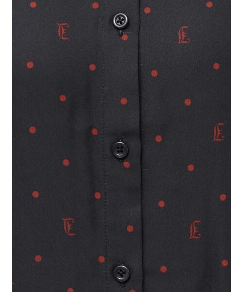 jouetie（ジュエティ）の「ドットパターンシャツ（シャツ/ブラウス・レディース・ブラック/オフホワイト/ブルー・MEDIUM）」の13枚目の写真