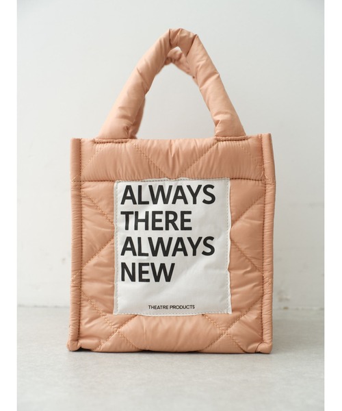 THEATRE PRODUCTS】“SINGBOARD”PUFFER BAG-（ハンドバッグ