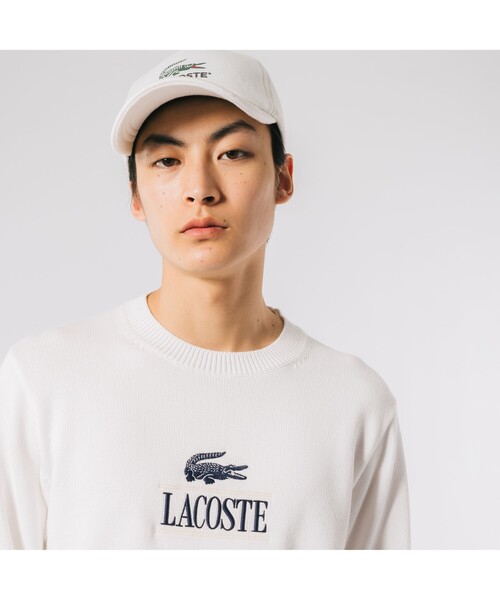LACOSTE（ラコステ）の「クラシックグラフィックロゴステッチ ニット