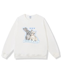 ROOPTOKYO | ▲ラビット＆キャット クルーネックスウェット(スウェット)
