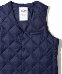 TAION(^CI)́yTAION / ^CIzSINGLE SANP BUTTON DOWN GILET / Ci[_ExXg(_ExXg)