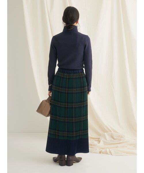 CRAFT STANDARD BOUTIQUE（クラフトスタンダードブティック）の「リブタートルネックニットプルオーバー（ニット/セーター・レディース・レッド/マスタード/アイボリー/ブルー/ネイビー/ブラック・L/M）」の13枚目の写真