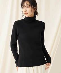 CRAFT STANDARD BOUTIQUE | リブタートルネックニットプルオーバー(ニット/セーター)