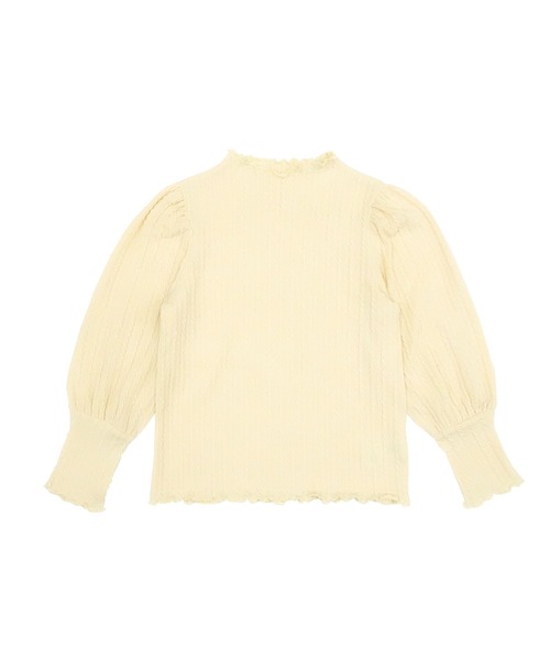 Bee des Bee(ビーデスビー)の「模様編み風ハイネックプルオーバー(その他トップス・キッズ・パープル系/アイボリー/ブラック/モカ・110cm/140cm/120cm/150cm/130cm/100cm)」の15枚目の写真