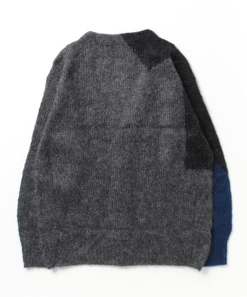 NOMA t.d.(ノーマティーディー)の「NOMA t.d./Hand Knitted Mohair Cardigan(カーディガン/ボレロ・レディース・レッド/ブラック・3)」の3枚目の写真