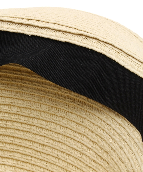 WEGO（ウィゴー）の「WEGO/ツバ広ブレードハット（ハット・レディース・ベージュ/ブラック/ホワイト・FREE）」の5枚目の写真