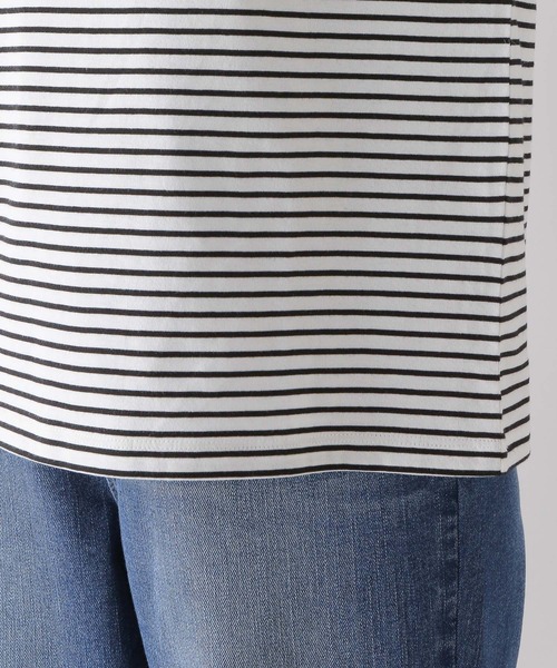 LEPSIM(レプシィム)の「アソートベーシックロンT 908523(Tシャツ/カットソー・レディース・ホワイト×ブラック/オフホワイト/グレー/チャコールグレー/グレイッシュベージュ・FREE)」の8枚目の写真