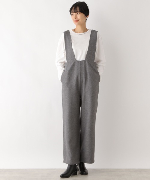 LEPSIM(レプシィム)の「アソートベーシックロンT 908523(Tシャツ/カットソー・レディース・ホワイト×ブラック/オフホワイト/グレー/チャコールグレー/グレイッシュベージュ・FREE)」の21枚目の写真