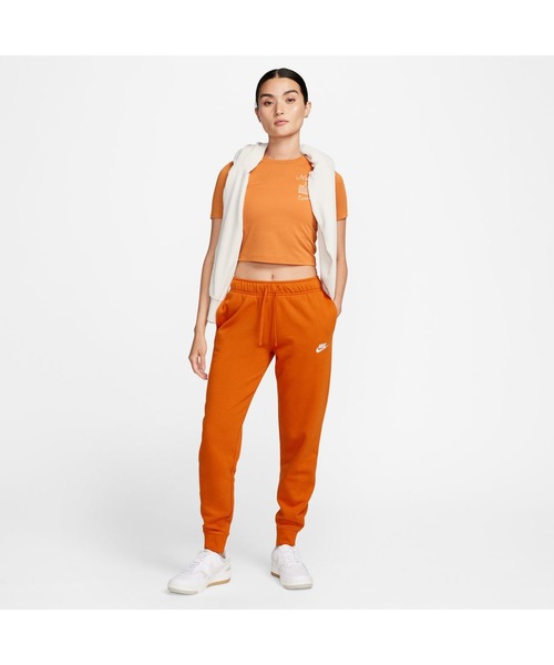NIKE(ナイキ)の「ナイキ NIKE ナイキ NSW クラブ フリース MR STD パンツ(その他パンツ・レディース・サンドグレー/オレンジ/ブラック・L/S/M/XL)」の11枚目の写真