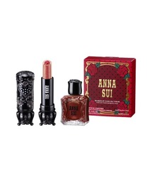 【最終値下】ANNA SUI化粧・小物入れ4点セット ANNA SUI COLLECTION BOOK 仕切りが動くコスメポーチ FLOWERS