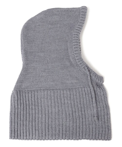 SHIPS（シップス）の「ニット バラクラバ（ニットキャップ/ビーニー・レディース・ベージュ/グレー・ONE SIZE）」の4枚目の写真