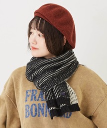 CUBE SUGAR | リバーシブルニットマフラー(マフラー)