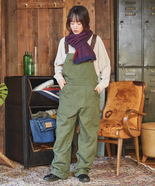 CUBE SUGAR(キューブシュガー)の「リバーシブルニットマフラー(マフラー・レディース・パープル/ネイビー/ホワイト/ブラック・M)」の7枚目の写真