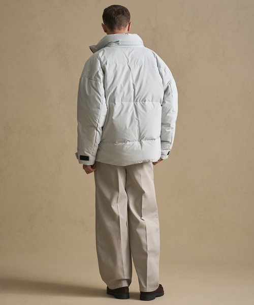 高機能 / 650FP〉PERTEX 2way フーデッドダウン / 撥水 / 透湿性