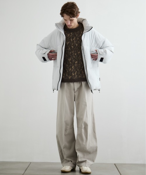 ダウンフェザー 2WAY ニジュウサンクゴルフ ジャケット WIND.RDY メンズ ダウンジャケット ゴルフウェア adidas（アディダス） ホワイト 2 ベスト レディースウェア