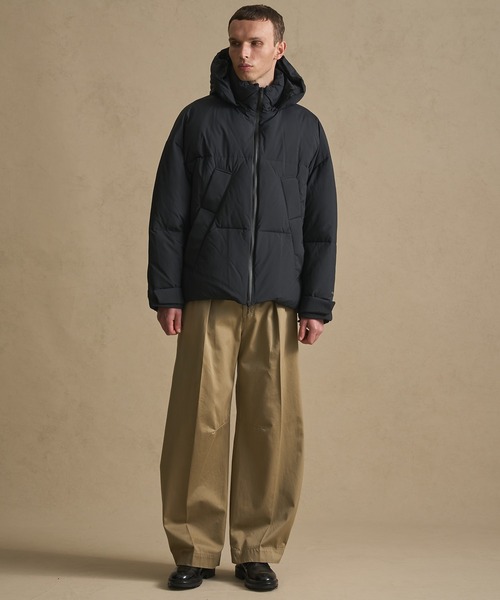 セール】〈高機能 / 650FP〉PERTEX 2way フーデッドダウン / 撥水 / 透