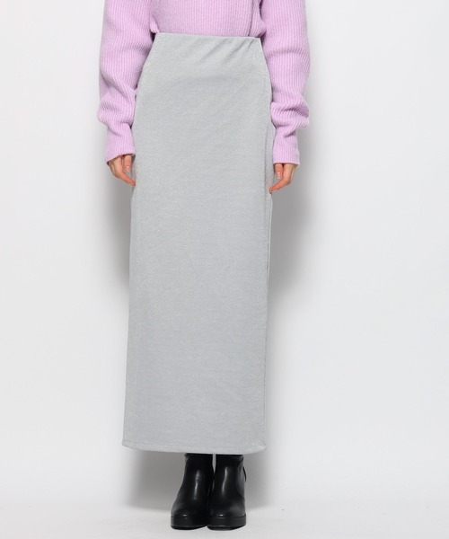 FOREVER 21(フォーエバー トゥエンティーワン)の「【2023AW】ラメ入りナロースカート(スカート・レディース・ブラック/シルバー・SMALL/MEDIUM)」の16枚目の写真