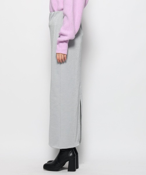 FOREVER 21(フォーエバー トゥエンティーワン)の「【2023AW】ラメ入りナロースカート(スカート・レディース・ブラック/シルバー・SMALL/MEDIUM)」の17枚目の写真