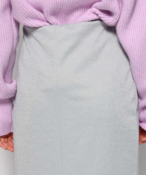 FOREVER 21(フォーエバー トゥエンティーワン)の「【2023AW】ラメ入りナロースカート(スカート・レディース・ブラック/シルバー・SMALL/MEDIUM)」の19枚目の写真