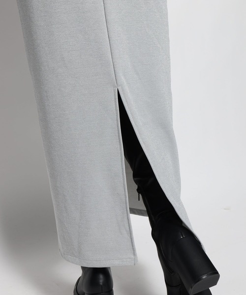 FOREVER 21(フォーエバー トゥエンティーワン)の「【2023AW】ラメ入りナロースカート(スカート・レディース・ブラック/シルバー・SMALL/MEDIUM)」の20枚目の写真