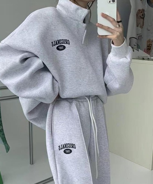 alexia stam 上下2点セット　ルームウェア　スウェット alexia stam スウェット パジャマ 上下セット