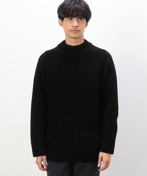 COMME CA ISM（コムサイズム）の「ウォッシャブル モールニット（ニット/セーター・メンズ・グレー/オフホワイト/ブルー/ミント/ブラック・L/M）」の16枚目の写真