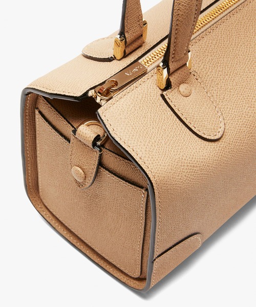 Valextra（ヴァレクストラ）の「バビラ ミニ（ハンドバッグ・レディース・グリーン系2/グリーン系1/ベージュ系1/ブラック・ONE SIZE）」の9枚目の写真