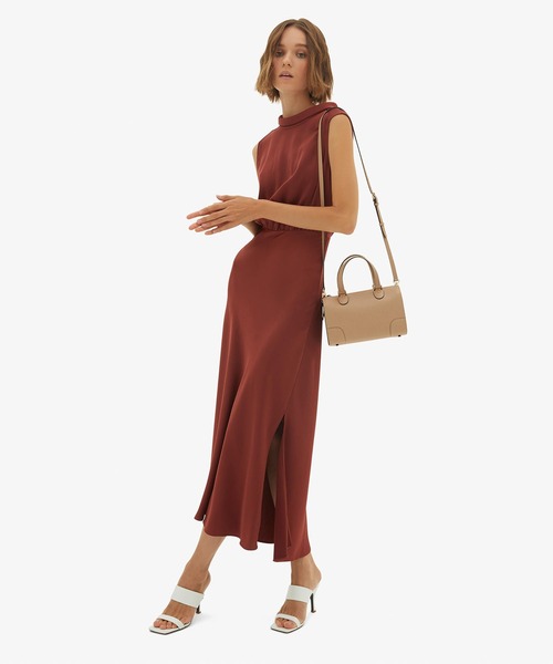 Valextra（ヴァレクストラ）の「バビラ ミニ（ハンドバッグ・レディース・グリーン系2/グリーン系1/ベージュ系1/ブラック・ONE SIZE）」の12枚目の写真