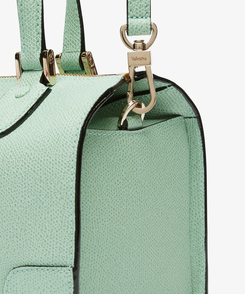 Valextra（ヴァレクストラ）の「バビラ ミニ（ハンドバッグ・レディース・グリーン系2/グリーン系1/ベージュ系1/ブラック・ONE SIZE）」の18枚目の写真