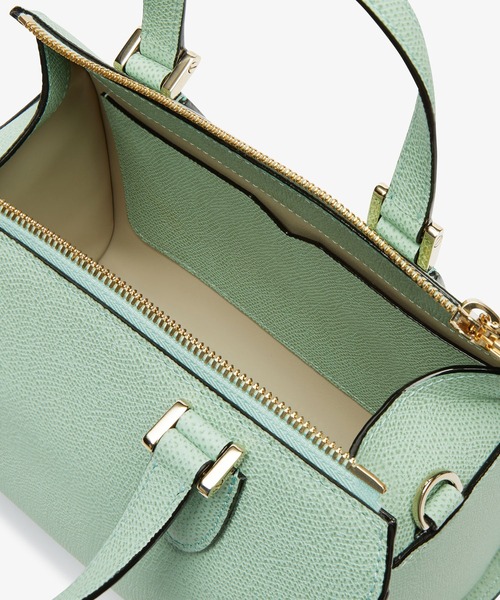 Valextra（ヴァレクストラ）の「バビラ ミニ（ハンドバッグ・レディース・グリーン系2/グリーン系1/ベージュ系1/ブラック・ONE SIZE）」の19枚目の写真