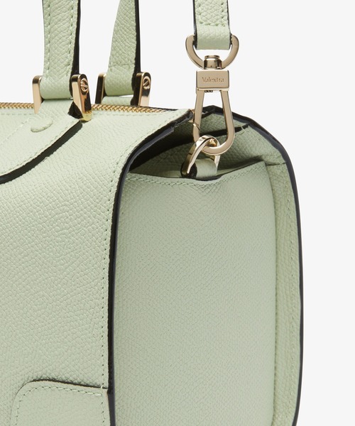 Valextra（ヴァレクストラ）の「バビラ ミニ（ハンドバッグ・レディース・グリーン系2/グリーン系1/ベージュ系1/ブラック・ONE SIZE）」の13枚目の写真