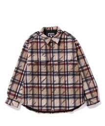 ジャケット・アウター A Barhing Ape Flannel Jacket A BATHING APE（アベイシングエイプ）の「A BATHING APE LOGO CHECK