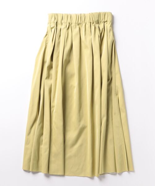 Jines（ジネス）の「リバーシブルタフタギャザースカート（スカート・レディース・ライトブルー/マスタード/ラベンダー・38）」の5枚目の写真