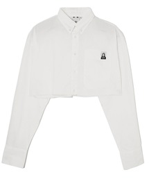 X-girl | CROPPED L/S SHIRT(シャツ/ブラウス)