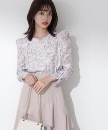 PROPORTION BODY DRESSING | フラワーハートカットブラウス / 1214110102(シャツ/ブラウス)