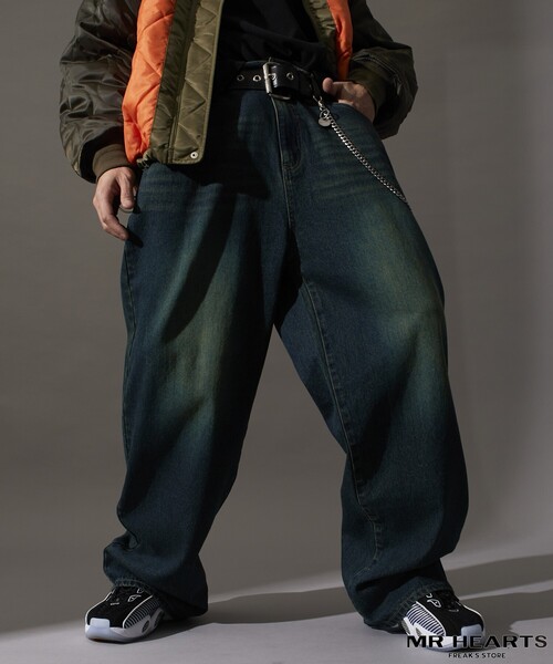 セール】限定展開 MR HEARTS/ミスターハーツ VINTAGE WASH WIDE