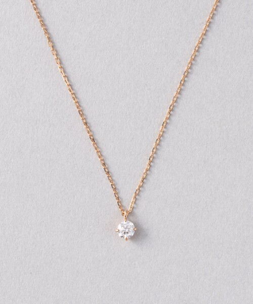 K18 ダイヤモンド 0.25ct ネックレス「ブライト」（ネックレス）｜ete bijoux（エテビジュー）