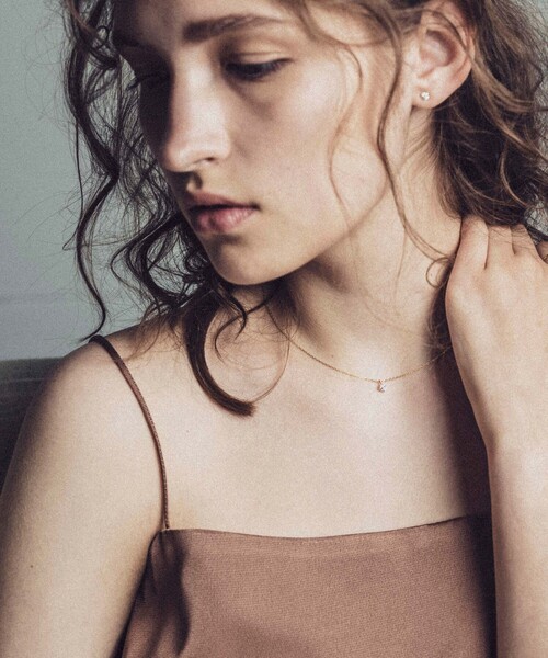 K18 ダイヤモンド 0.25ct ネックレス「ブライト」（ネックレス）｜ete