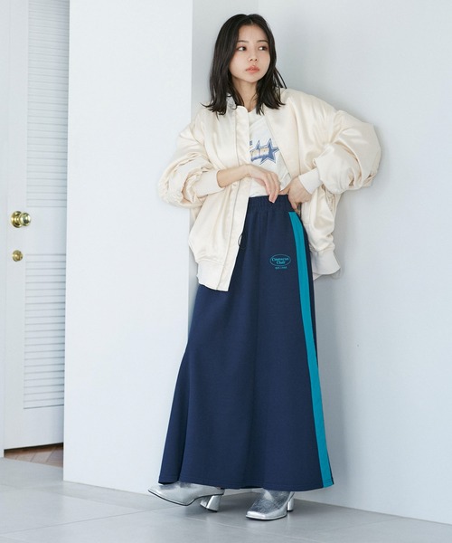 VIS（ビス）の「MA-1ブルゾン（ブルゾン・レディース・ブラック/キナリ/ピンク・FREE）」の14枚目の写真