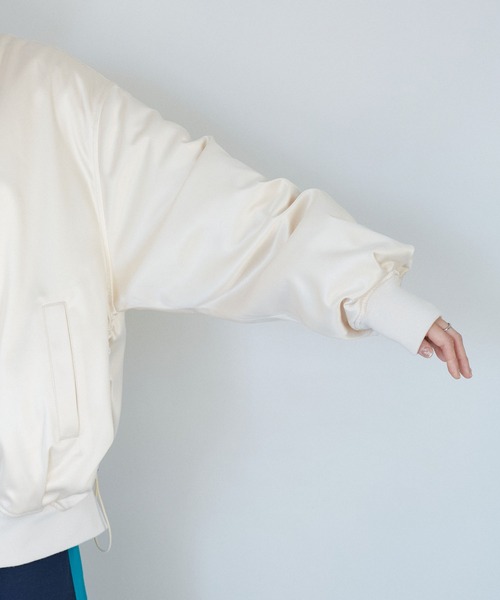 VIS（ビス）の「MA-1ブルゾン（ブルゾン・レディース・ブラック/キナリ/ピンク・FREE）」の20枚目の写真