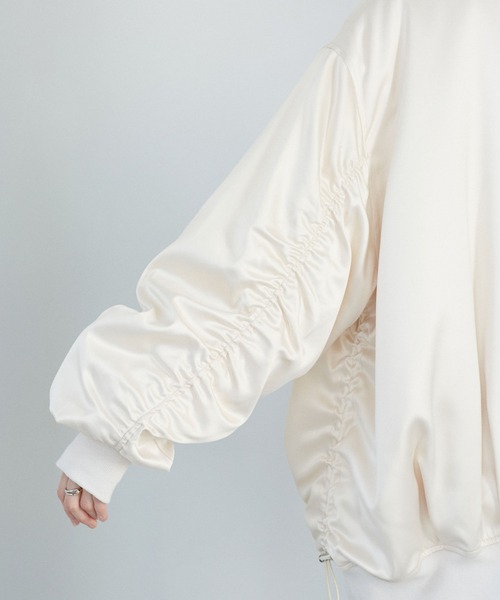 VIS（ビス）の「MA-1ブルゾン（ブルゾン・レディース・ブラック/キナリ/ピンク・FREE）」の22枚目の写真