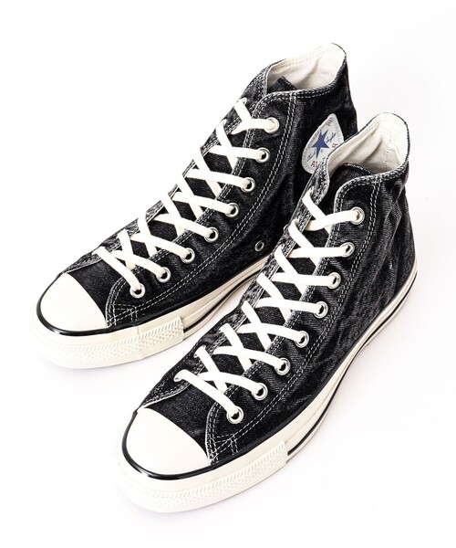 CONVERSE(コンバース)の「【CONVERSE/コンバース】ALL STAR US AGED-DENIM HI 31300980 ハイカットスニーカー(スニーカー・メンズ・ブラック・27/26/28)」の3枚目の写真