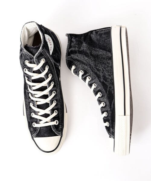 CONVERSE(コンバース)の「【CONVERSE/コンバース】ALL STAR US AGED-DENIM HI 31300980 ハイカットスニーカー(スニーカー・メンズ・ブラック・27/26/28)」の4枚目の写真