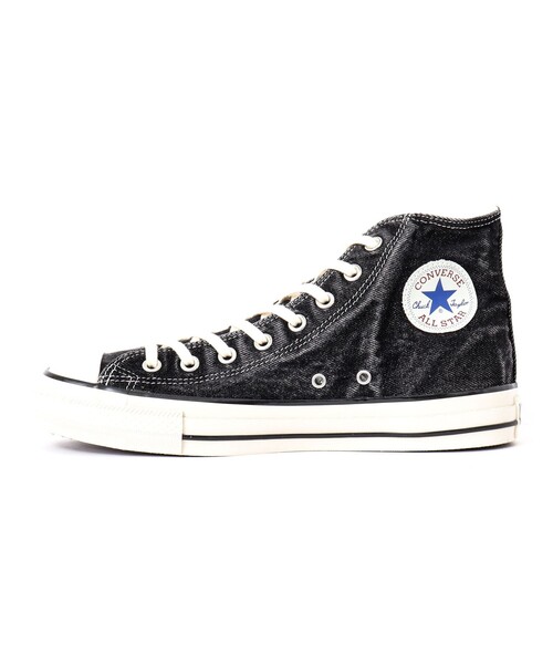 CONVERSE(コンバース)の「【CONVERSE/コンバース】ALL STAR US AGED-DENIM HI 31300980 ハイカットスニーカー(スニーカー・メンズ・ブラック・27/26/28)」の5枚目の写真